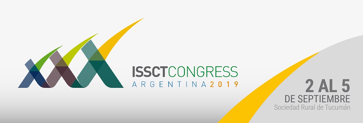 XXX International Society of Sugar Cane Technologists Congress Argentina 2019