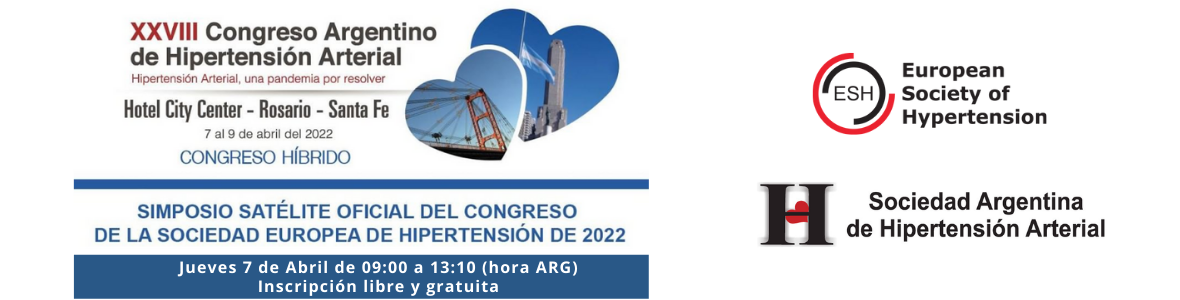 XXVIII Congreso Argentino de Hipertensión Arterial - SIMPOSIO SATÉLITE OFICIAL DEL CONGRESO