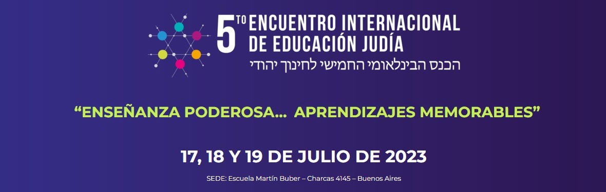 5° Encuentro Internacional de Educación Judía 2023 