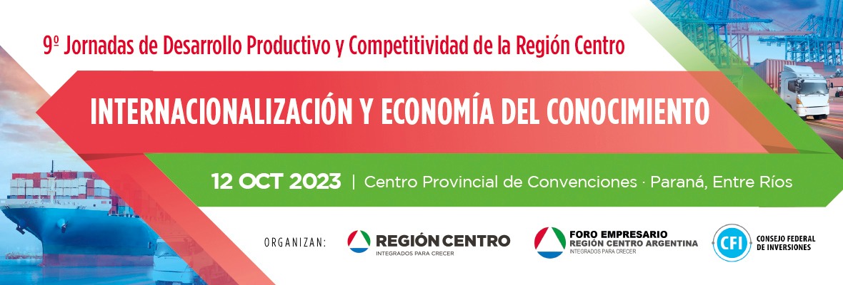 9º Jornadas de Desarrollo Productivo y Competitividad de la Región Centro 