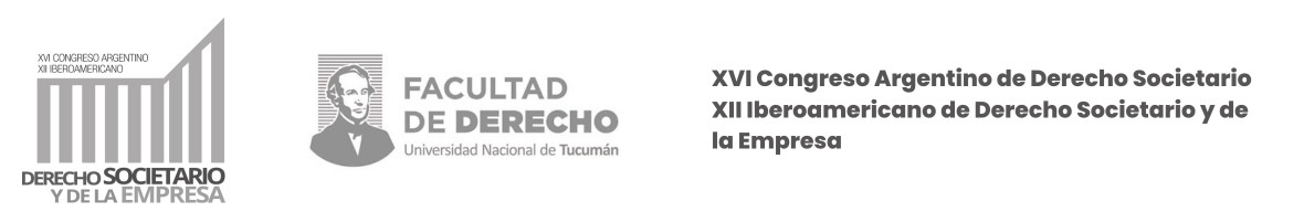XVI CONGRESO ARGENTINO DERECHO SOCIETARIO